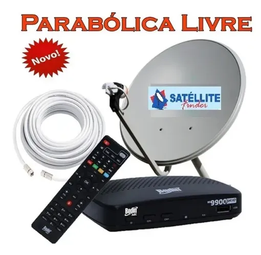 Parabólica mini Digital com 80 canais grátis instalação!!!