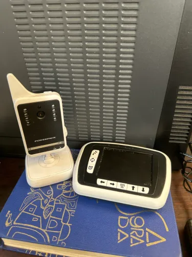 Babá Eletrônica Powerpack MTV-20 com Câmera e Monitor - Visão Noturna