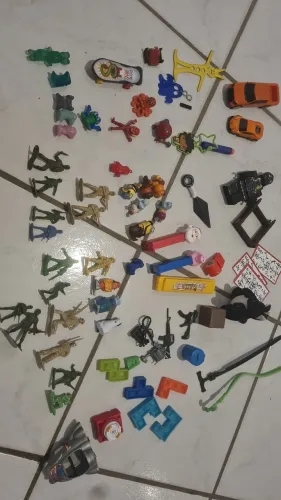 Lote brinquedo miniaturas