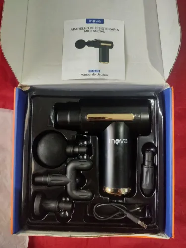 Massageador pistola de massagem inova
