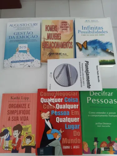 Coleção livros de auto ajuda