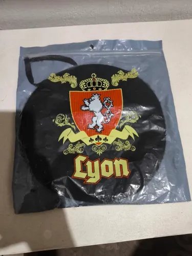 Boina Francesa Lyon Militar Exército Polícia Cor Preto Tamanho 60