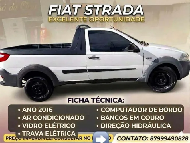 Fiat Strada Working 1.4 MPI Fire Flex 8V CS 2016
