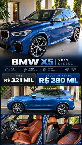BMW X5 Xdrive M50d 3.0 381cv Diesel 2019