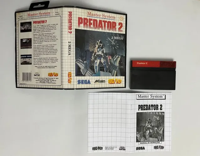 Master System Tec Toy Sega Predator 2