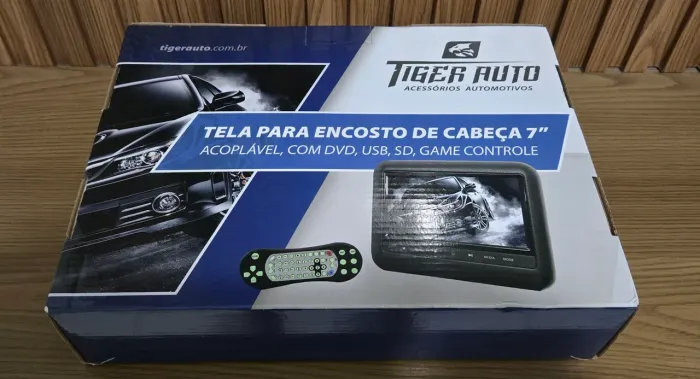 Tela para encosto de cabeça 7"
