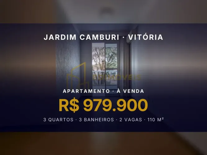 Não Perca: Apartamento com Home Office em Jardim Camburi