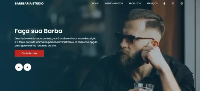 Sistema para gestão de salões de barbeiros e Cabeleireiros.