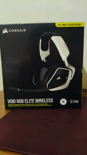 Headset Corsair Void RGB Elite Branco 