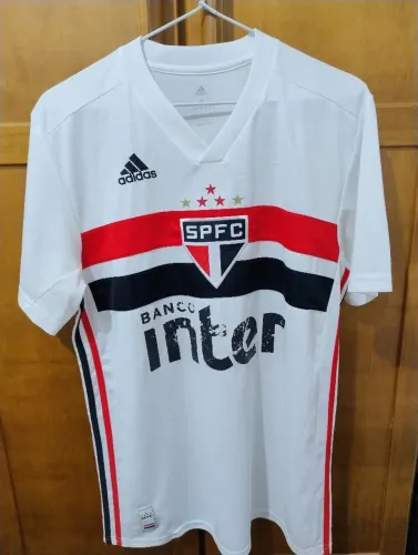 Camisa home são paulo f.c 2019 original adidas - tamanho g - em ótimo estado