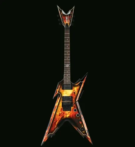 Guitarra Dean Razorback explosion