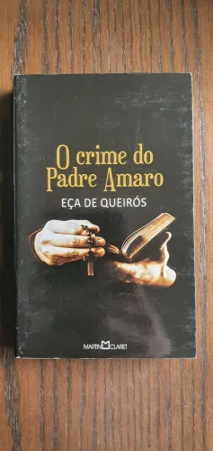 Livro O Crime do Padre Amaro - Eça de Queirós (Ed. Martin Claret)