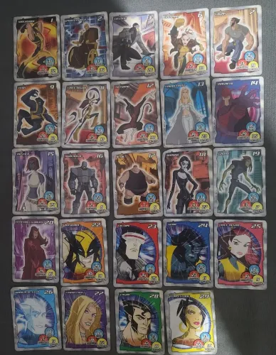 Cards x men elma chips