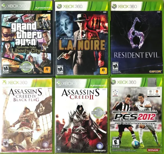 Jogos Originais Xbox 360