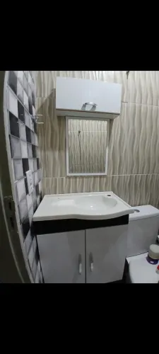 Jogo de banheiro + espelho