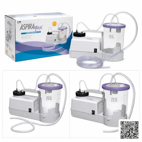 Aspirador Clínico Aspiramax 1,3 L - Excelente estado