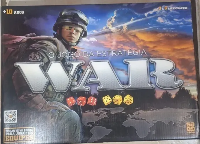 Jogo De Tabuleiro - War - O Jogo Da Estratégia - Grow