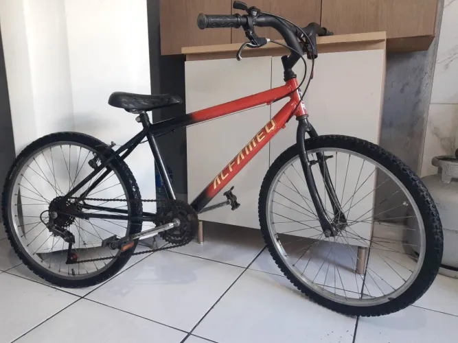 Entrego Bicicleta Aro 24 18marchas aceito cartão 