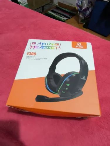 Headset Gamer KTS F308 Novo RGB com Microfone