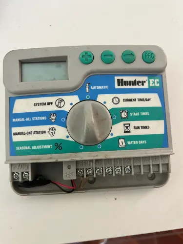 Controlador de Irrigação Hunter EC - 6 Estações (Zonas)