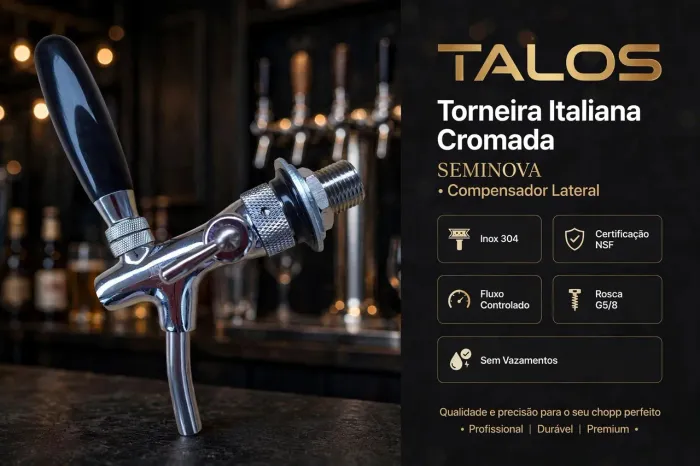 1 Torneira Marca Talos