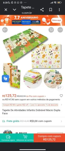 Tapete de atividades