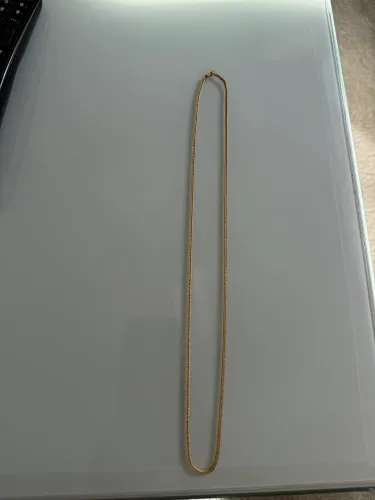 Cordão de ouro 18k, 10g. Com fecho reforçado. 