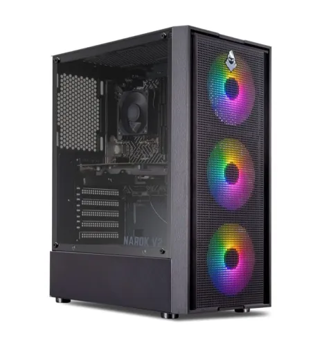 PC Gamer Ryzen 5 5500 + RX 6600 8GB | 16GB RAM | SSD 480GB