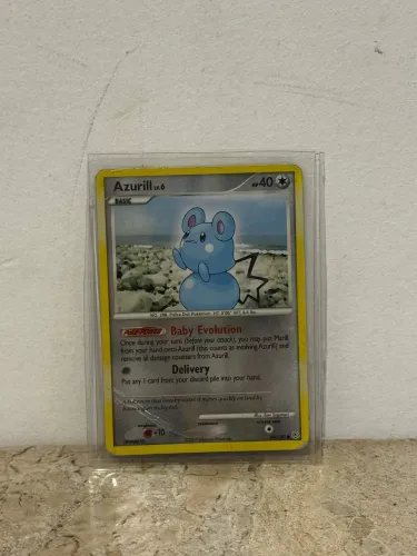 Carta Pokémon Azurill 69/130 - DP Secret Wonders (Holo) - Original