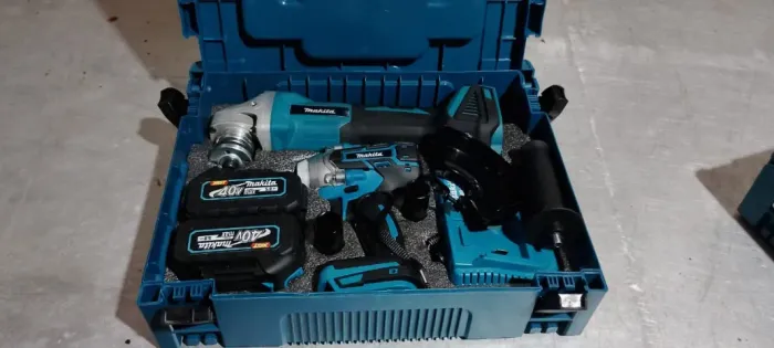 Kit Makita - Esmerilhadeira sem fio + Chave de Impacto 1/2" Sem Fio