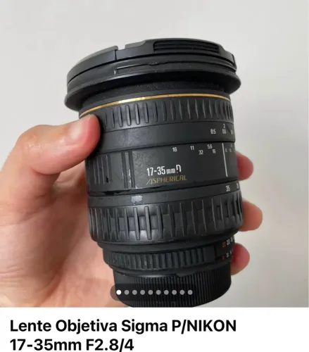 Lente  Sigma P/NIKON 17-35mm F2.8/4