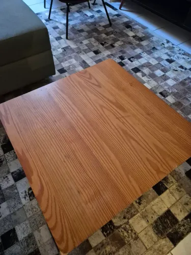 Mesa de centro Tok Stok madeira maciça