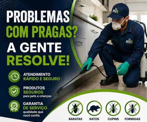 Dedetização.