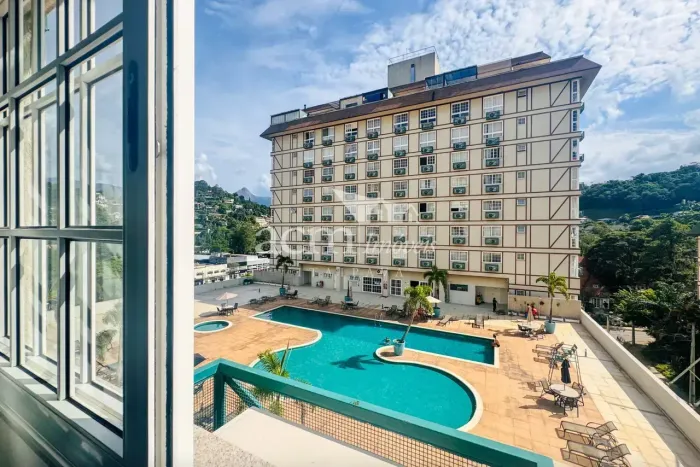 Condomínio Granja Brasil Itaipava. Flat mobiliado e decorado, 1 suíte