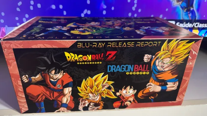 Box Blu-ray coleção Dragon Ball completa mais filmes