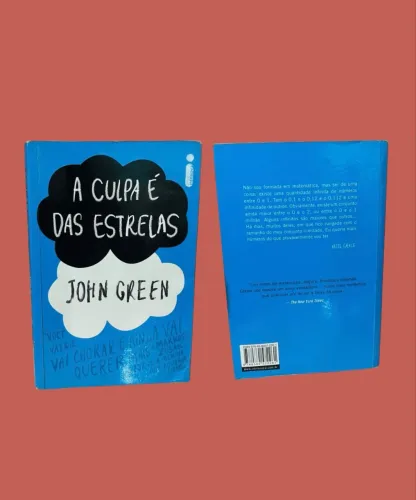Kit livros jhon green: cidades de papel + a culpa é das estrelas