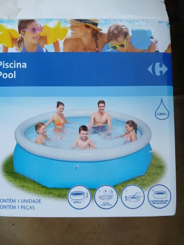Vendo Piscina Inflável Redonda 3.800L