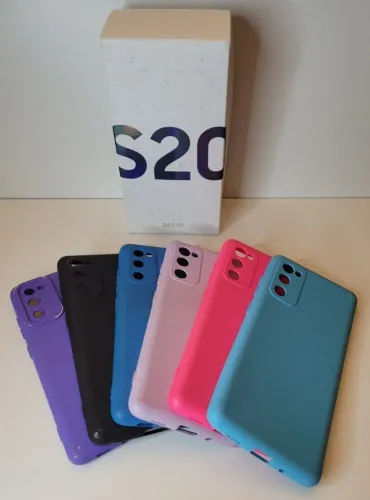 Kit 6 Capas Samsung S20 FE - Cores Lisas