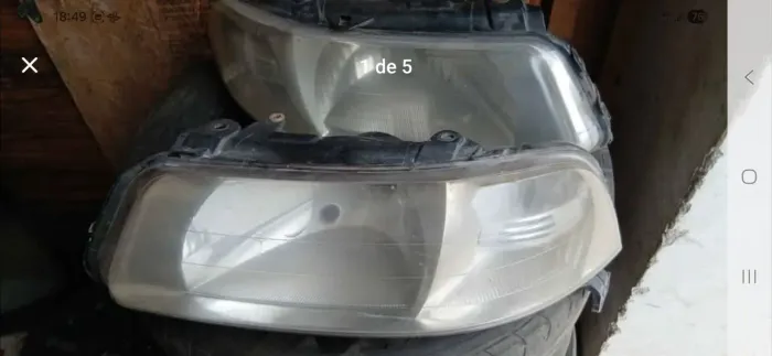 Par de farol Gol g3 original