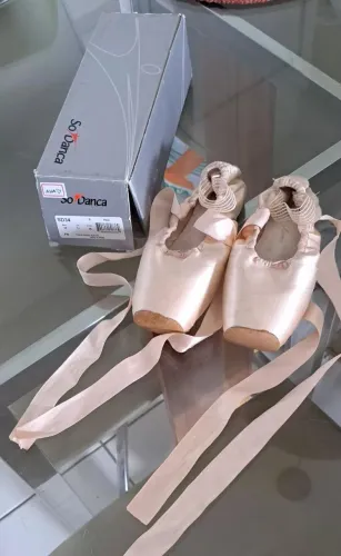 Sapatilha de ponta BRA 38 - Rosa - Só Dança