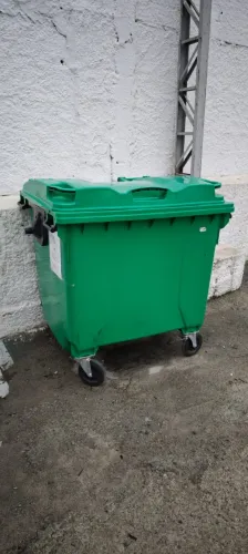 Lixeira Container de plástico injetado para lixo 1000L 