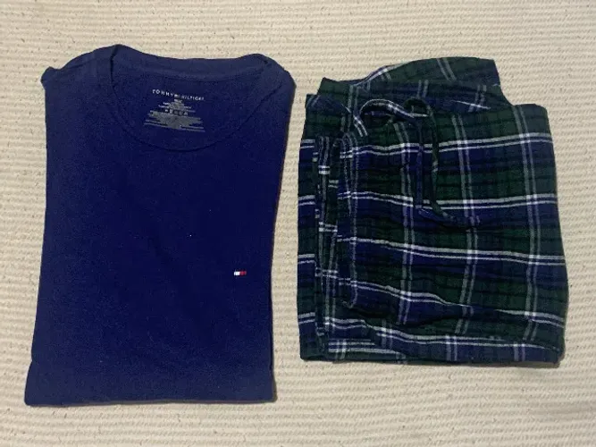 conjunto pijama longo tommy hilfiger calça e blusa puma