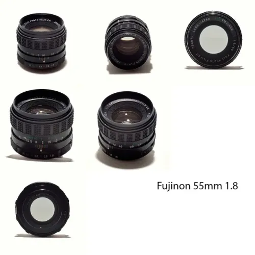 Kit 2 Lentes Fujinon 55mm 1.8 e 2.2 (Bokeh)