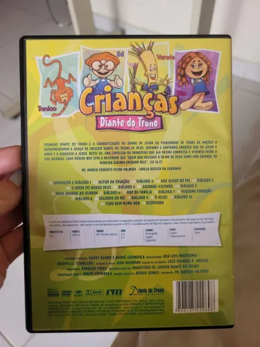 DVD crianças diante do Trono 1