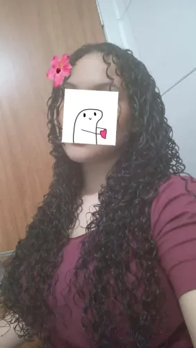 Mega Hair Cacheado no Ponto Italiano - 75cm - Curvatura 3B/3C