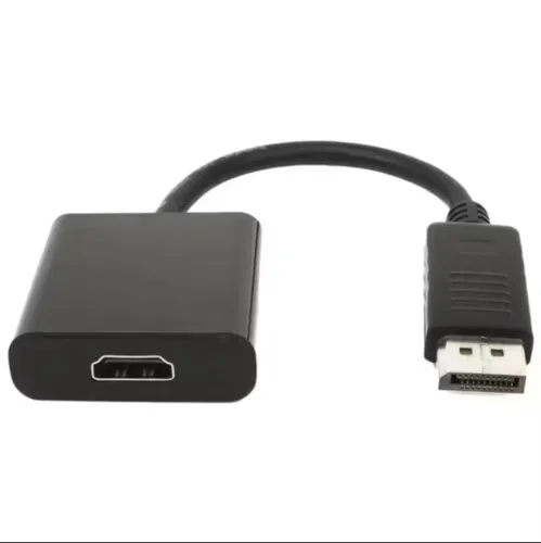 Cabo Adaptador Conversor Displayport Macho Para Hdmi Fêmea