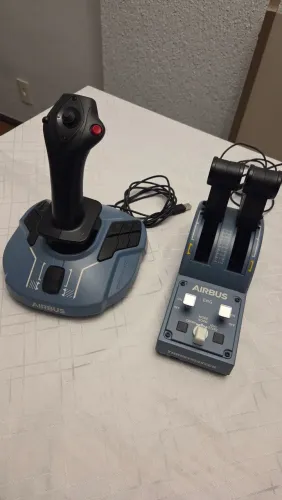 Kit Thrustmaster TCA Officer Pack Airbus Edition (Usado - Perfeito Estado!)
