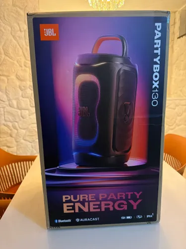 Jbl PartyBox 130 Lacrada na Caixa