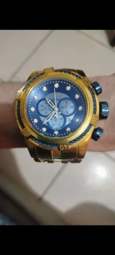 INVICTA BOLT ZEUS OURO 18K ORIGINAL 12756