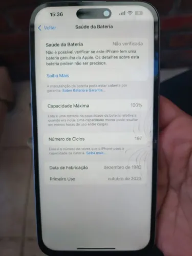 iPhone 15 plus 512 gigas bateria 100%